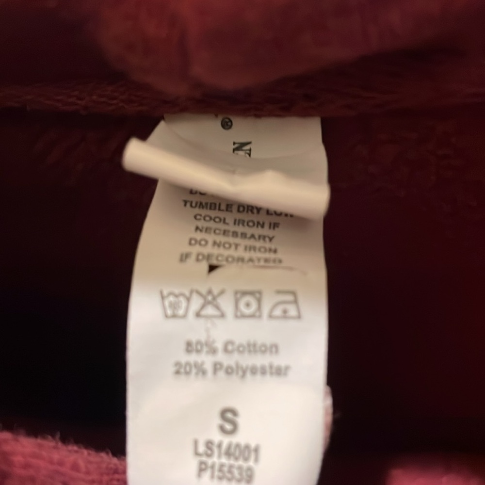 Ole Smoky Burgundy Moonshine Hoodie - Size S - Picture 2 of 3